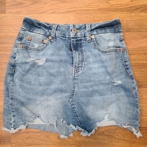 Denim skirt